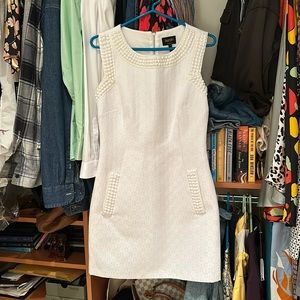 Laundry by Shelli Segal Size 6 white dress